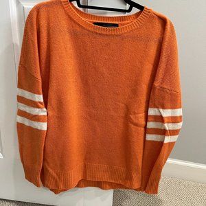 360 Sweater NWOT Orange Cashmere Sweater